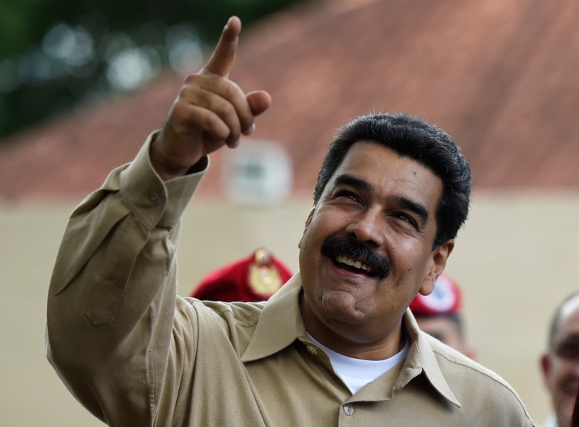 Nicolas Maduro prezydent Wenezueli, który doprowadził kraj do zapaści /AFP