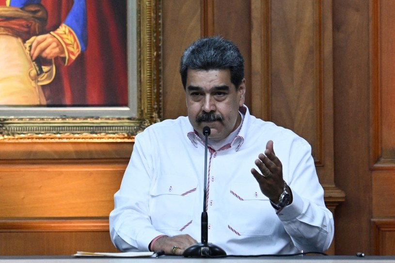 Nicolas Maduro, prezydent zmagającej się z kryzysem gospodarczym Wenezueli /AFP