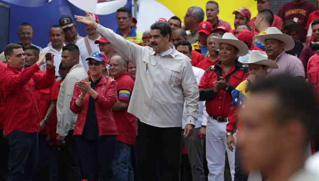 Nicolas Maduro /RAYNER PEĂ'A /PAP/EPA