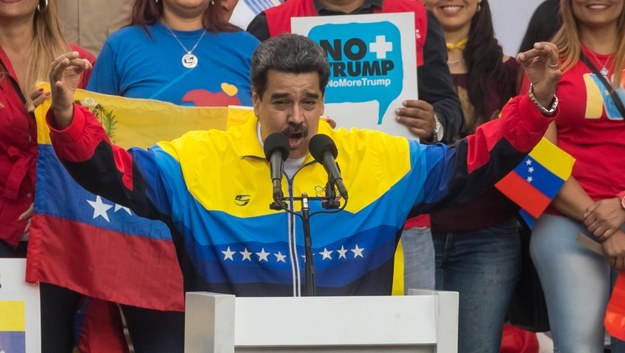 Nicolas Maduro /Miguel Gutierrez /PAP/EPA