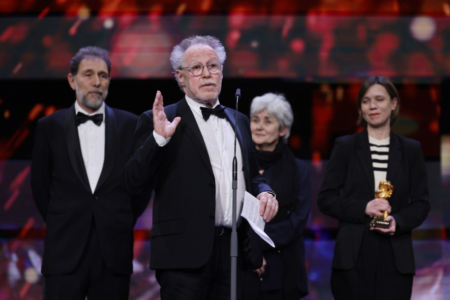 Nicolas Philibert, reżyser "On the Adamant" /HANNIBAL HANSCHKE /PAP/EPA