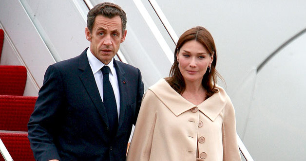 Nicolas Sarkozy i Carla Bruni, fot. Scott Olson &nbsp; /Getty Images/Flash Press Media