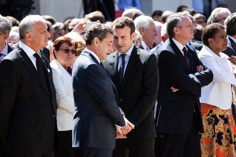 Nicolas Sarkozy i Emmanuel Macron /AFP