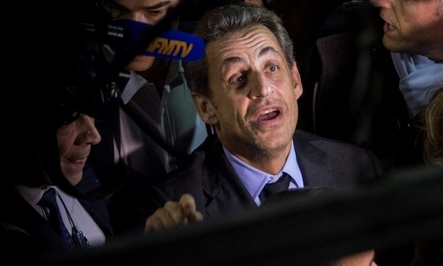 Nicolas Sarkozy /PAP/EPA/IAN LANGSDON /PAP/EPA