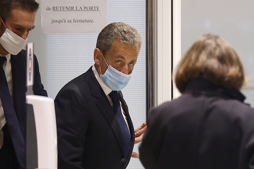 Nicolas Sarkozy /IAN LANGSDON /PAP/EPA