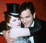 Nicole Kidman i Ewan McGregor w filmie "Moulin Rouge" /