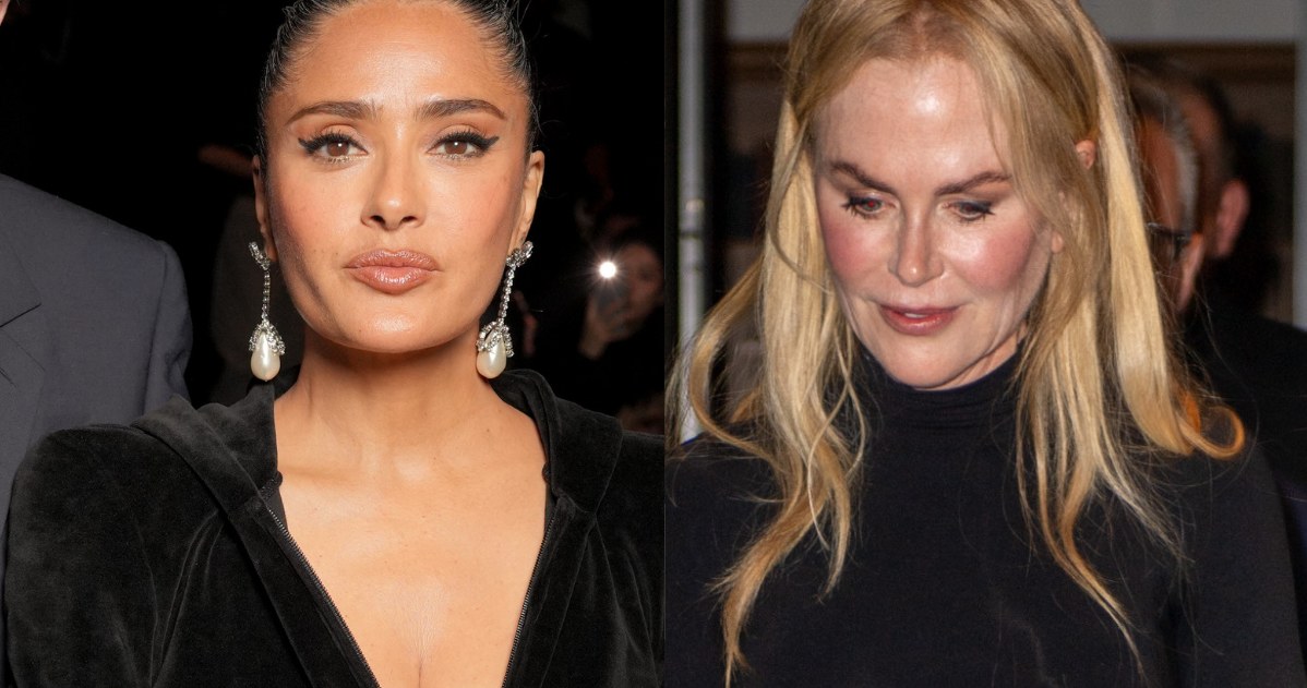 Nicole Kidman i Salma Hayek /Getty Images