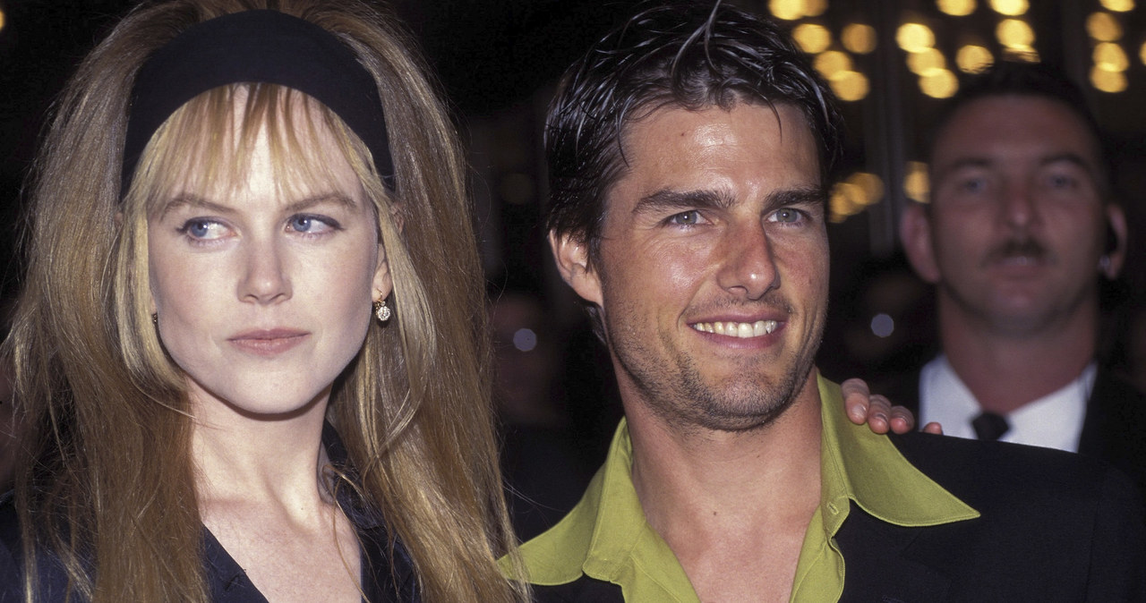 Nicole Kidman i Tom Cruise, 1996 rok /Patrick Riviere /Getty Images