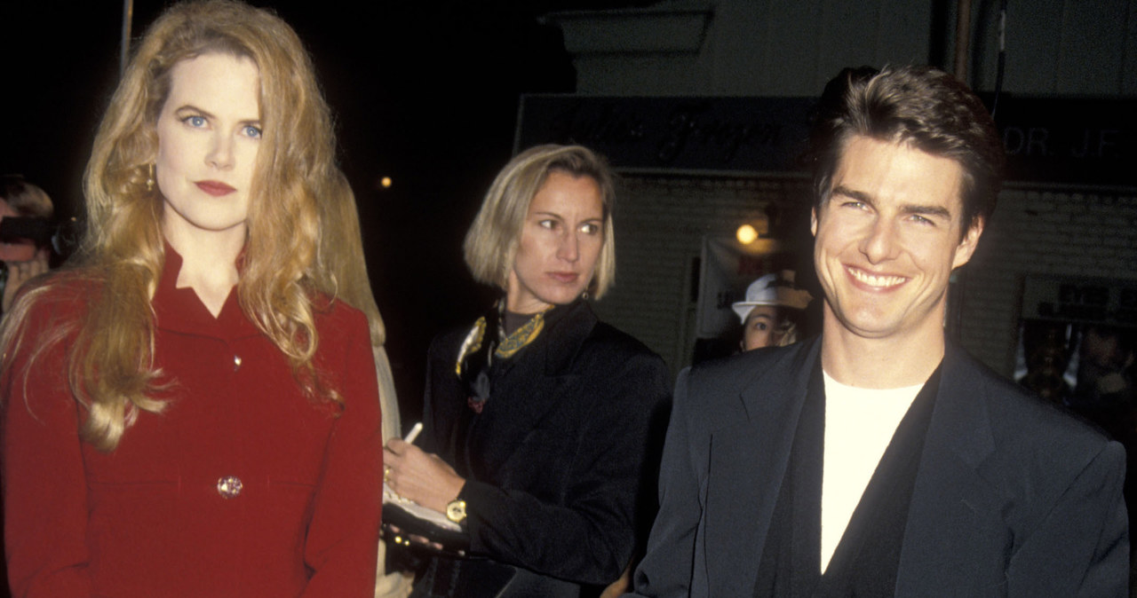 Nicole Kidman i Tom Cruise /Ron Galella /Getty Images