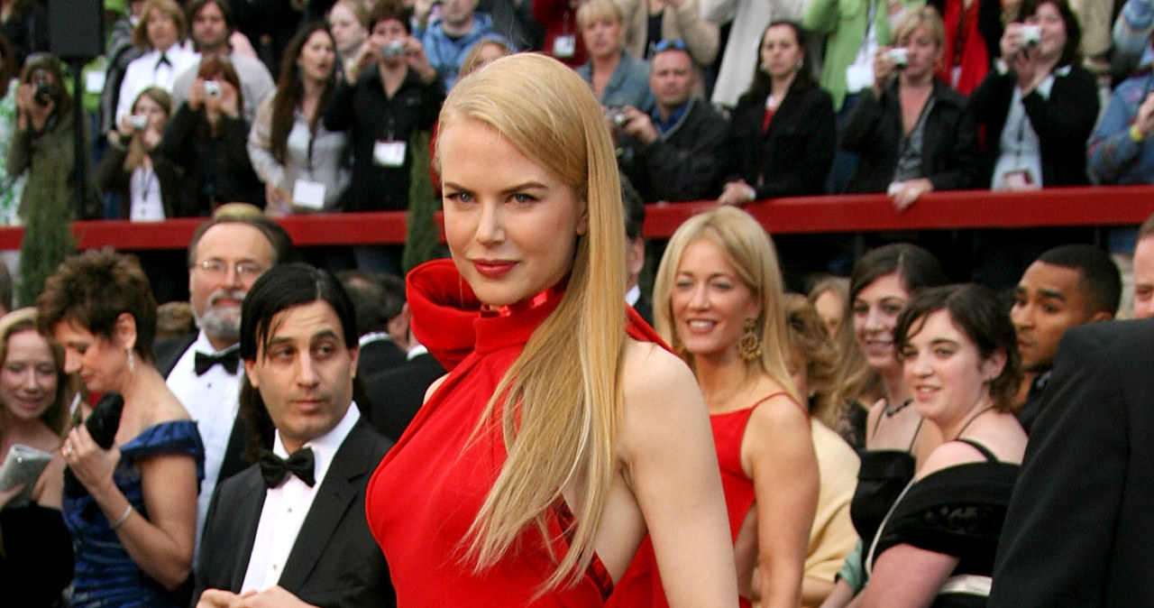 Nicole Kidman na rozdaniu Oscarów (2007) /Frazer Harrison /Getty Images