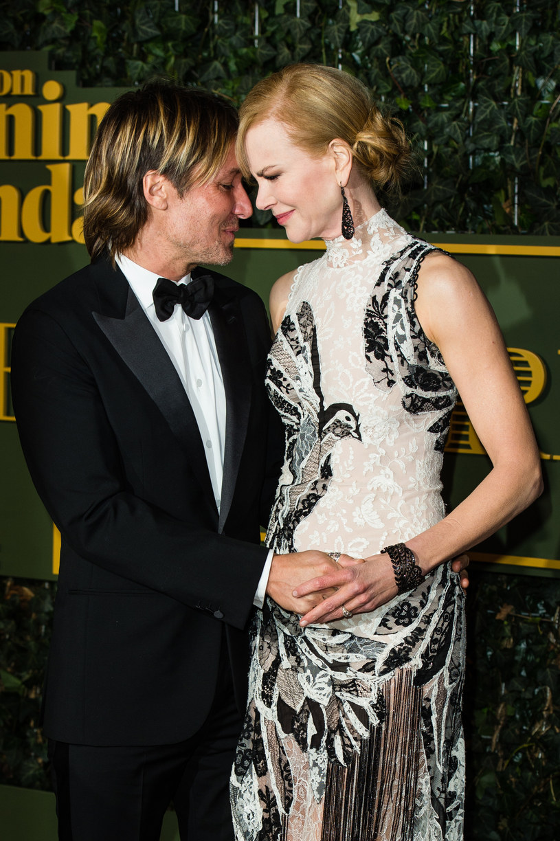 Nicole Kidman z obecnym mężem, Keithem Urbanem /Jeff Spicer /Getty Images