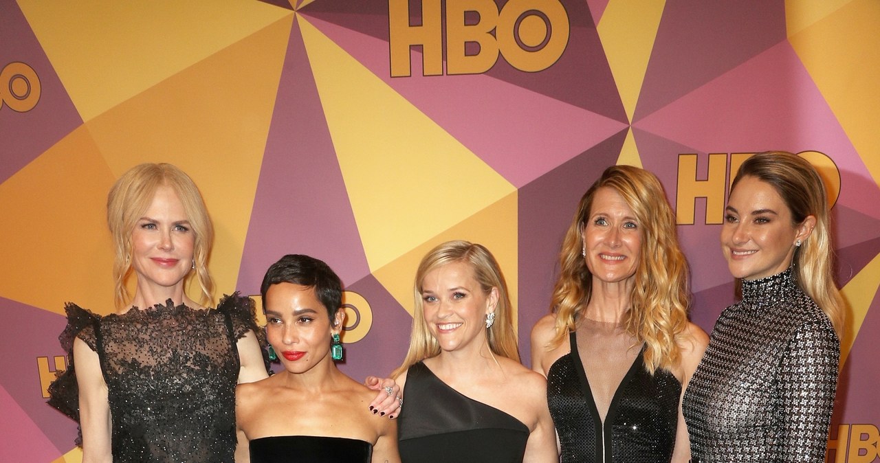 Nicole Kidman, Zoe Kravitz, Reese Witherspoon, Laura Dern i Shailene Woodley to tylko niektóre z gwiazd, które ubrały się na czarno / Frederick M. Brown /Getty Images