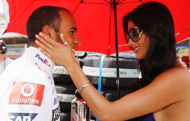 Nicole Scherzinger i Lewis Hamilton, fot. Mark Thompson &nbsp; /Getty Images/Flash Press Media