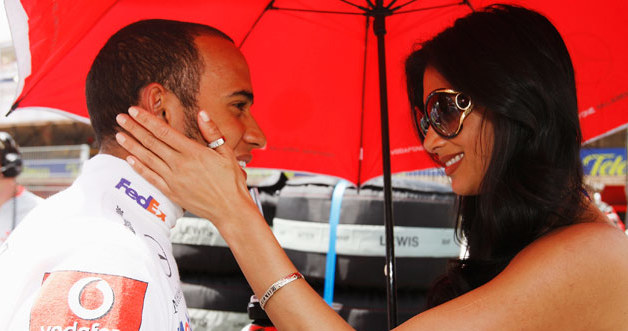 Nicole Scherzinger i Lewis Hamilton, fot. Mark Thompson &nbsp; /Getty Images/Flash Press Media