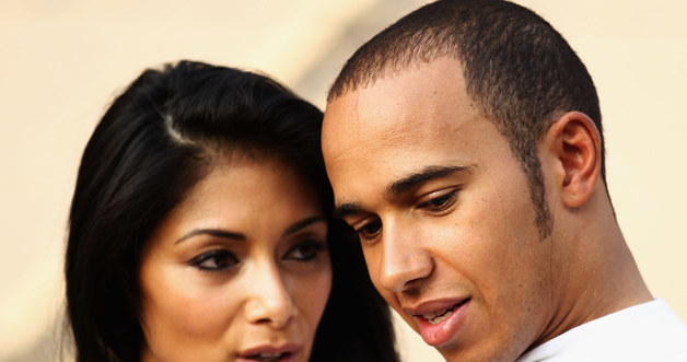 Nicole Scherzinger i Lewis Hamilton /Paul Gilham /Getty Images