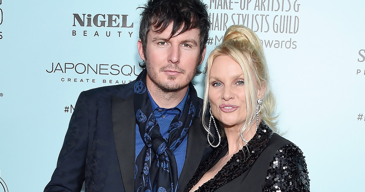 Nicollette Sheridan z młodym ukochanym /Gregg DeGuire /Getty Images