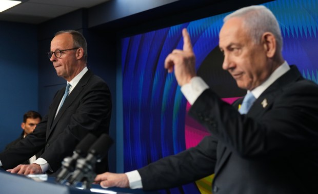 "Nie będzie państwa palestyńskiego". Kanclerz Niemiec w Izraelu