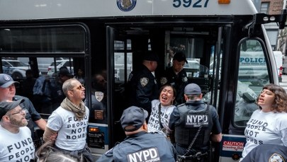 Nie chcą, by USA sprzedawały broń Izraelowi. Masowe zatrzymania w Nowym Jorku