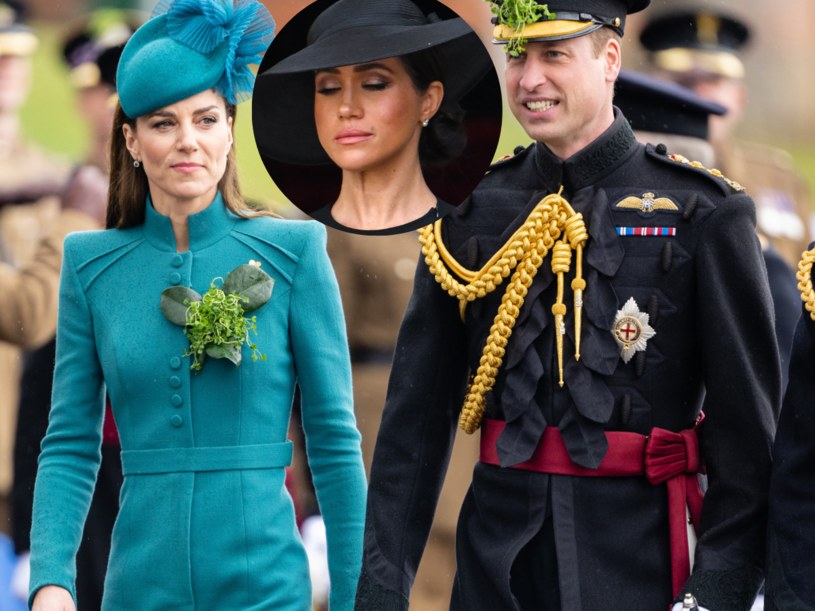 Nie chcą Meghan na koronacji? Kate i William poczuli ulgę! / Pool/Samir Hussein/WireImage /Getty Images