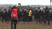 Nie chcą rozbudowy kopalni odkrywkowej. Policja starła się z aktywistami w niemieckim Lützerath