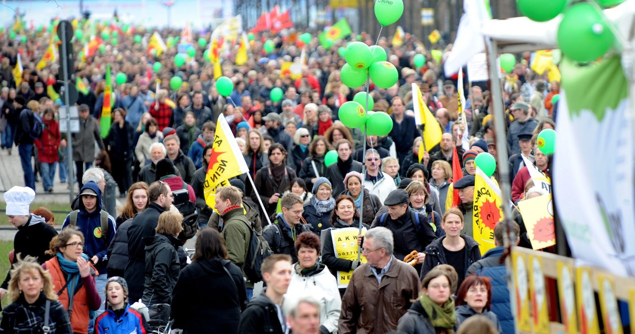 „Nie” dla elektrowni atomowych: 120-tysięczny protest w Berlinie