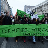 Marsz ekologów w Warszawie