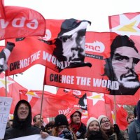 Marsz ekologów w Warszawie