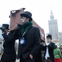 Marsz ekologów w Warszawie