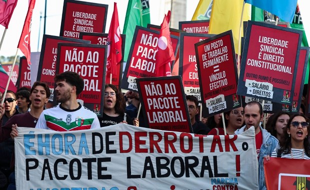 ​"Nie" dla zmian w kodeksie pracy. Portugalczycy wyszli na ulice Lizbony