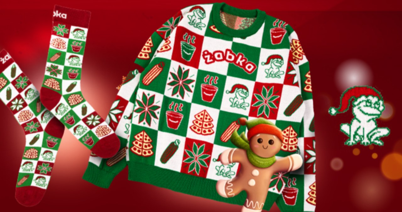 Nie idź, biegnij do Żabki! Kultowe logo wraca na ubraniach z limitowanej edycji /Żabka/materiały prasowe /INTERIA.PL