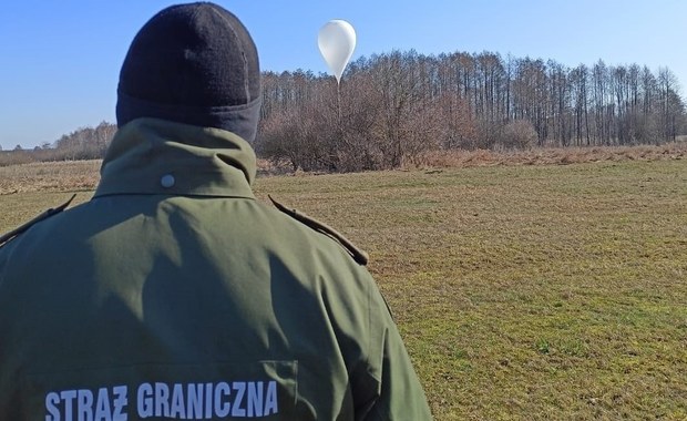 Nie jeden, a dwa balony przemytnicze przy granicy z Białorusią