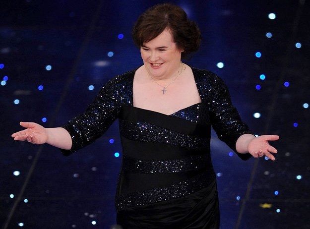 Nie jest tajemnicą, że Susan Boyle ciężko znosi sławę - fot. Daniele Venturelli /Getty Images/Flash Press Media