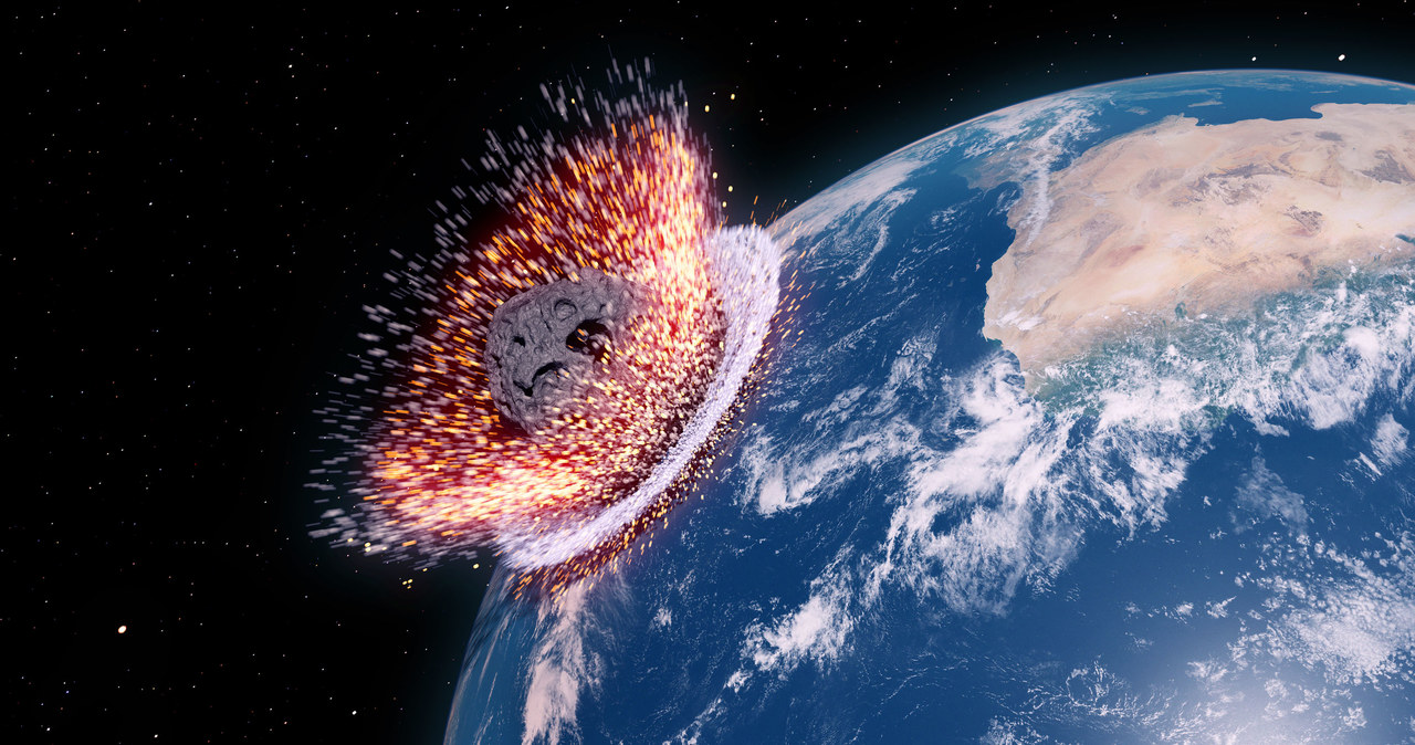 Nie jesteśmy przygotowani na potencjalne uderzenie meteorytu /123RF/PICSEL