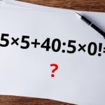 Nie każdy podaje prawidłowy wynik. Czy ty poradzisz sobie z tą zagadką?