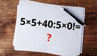 Nie każdy podaje prawidłowy wynik. Czy ty poradzisz sobie z tą zagadką? 