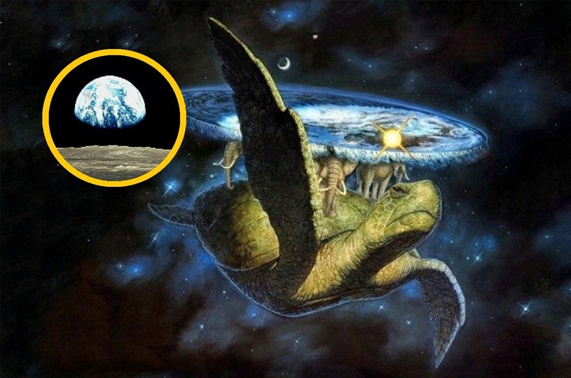 Nie kula, ale dysk na wielkim żółwiu - tak starożytni postrzegali Ziemię /archiwum prywatne