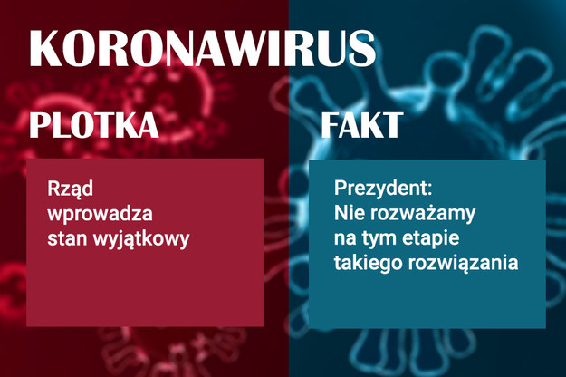 Nie ma planów wprowadzenia w Polsce stanu wyjątkowego /RMF FM