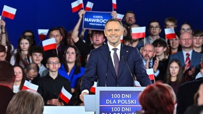 "Nie oszczędzałem się". Nawrocki o 100 dniach prezydentury