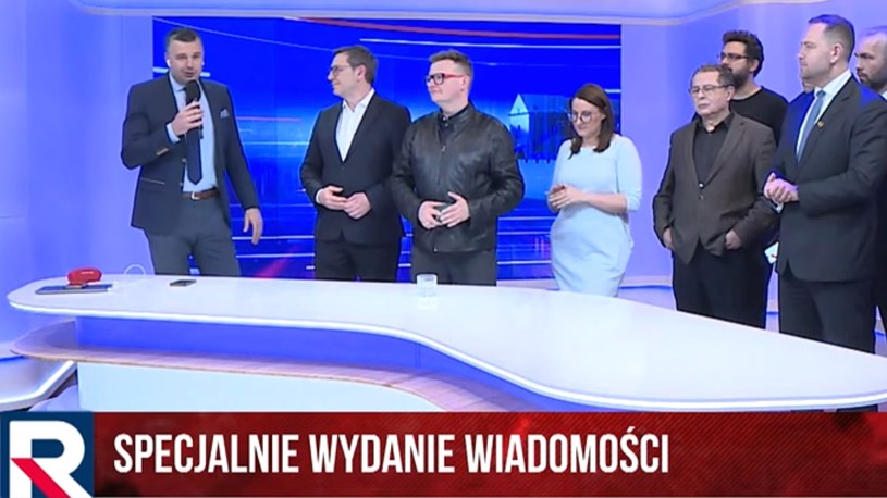 Nie pojawili się w TVP. Połączyli się ze studiem TV Republika