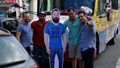 Nie pojechał na mundial, bo żona mu zabroniła. Koledzy wzięli więc jego kartonową podobiznę 