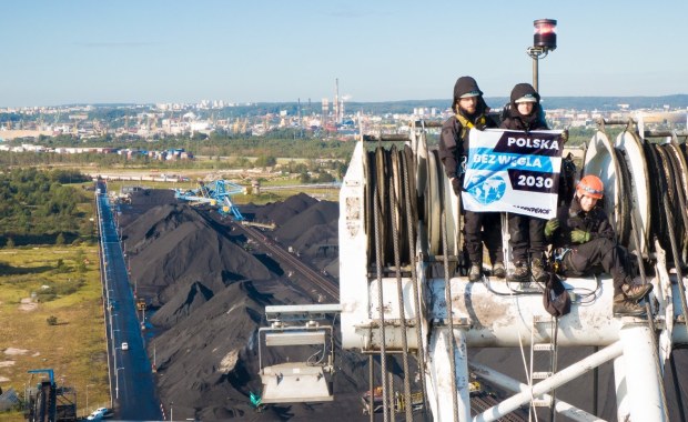 Nie pół miliona, a 30 tys. złotych strat. Działacze Greenpeace oskarżeni