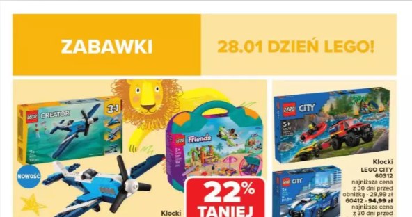 Nie przegap okazji na kreatywną zabawę świętując Dzień LEGO w Carrefour! /Carrefour Polska /INTERIA.PL