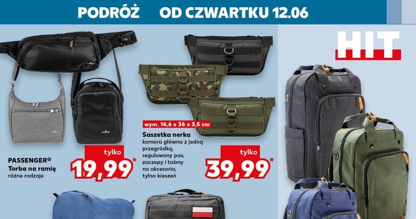 Nie przepłacaj na lotnisku! Ten plecak do samolotu w Kauflandzie jest hitem sezonu! /Kaufland /INTERIA.PL