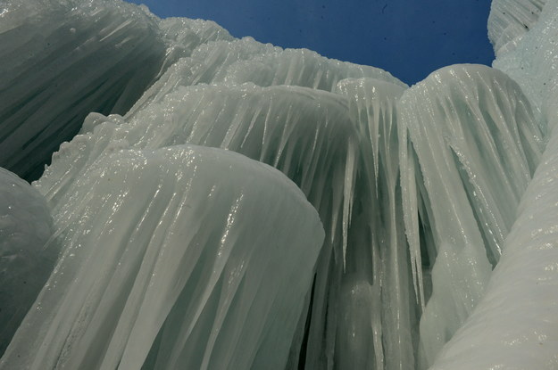 Nie trzeba nawet obniżać temperatury otoczenia, wystarczy popatrzeć na... zimowe zdjęcie /Yang Shiyao /PAP/EPA