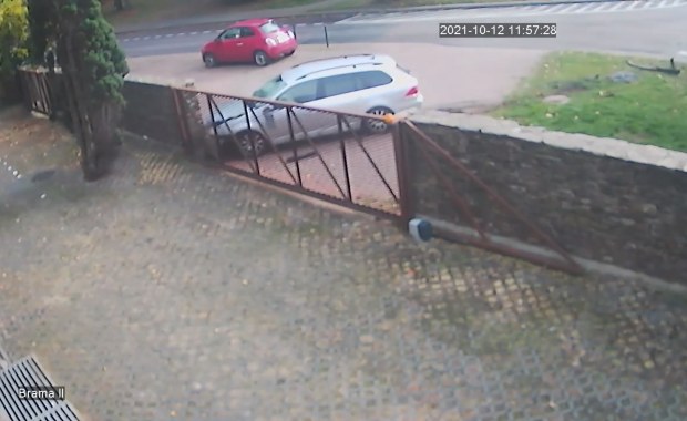 Nie uwierzycie, w jakim stanie wsiadł za kierownicę. Szokujące nagranie