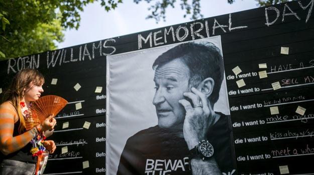 Nie wiadomo jeszcze, kiedy odbędzie się pogrzeb Robina Williamsa - fot. EPA /PAP