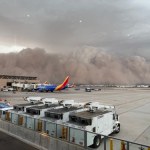 "Nie widziałam własnej dłoni". Burza piaskowa spowiła miasto