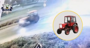 Nie wiedział, gdzie jest i dokąd jedzie. Traktorem pokonał 90 km