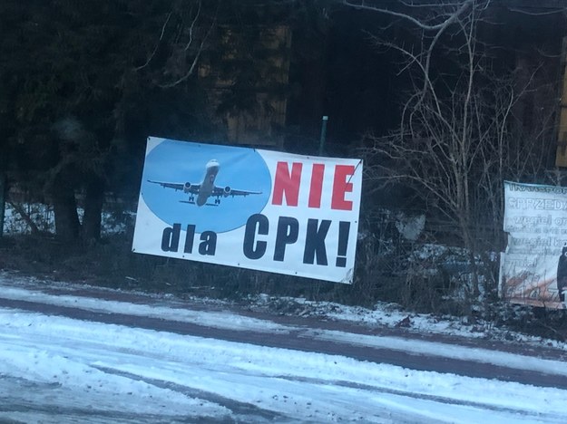 Nie wszyscy chcą budowy CPK /Michał Dobrołowicz /RMF FM