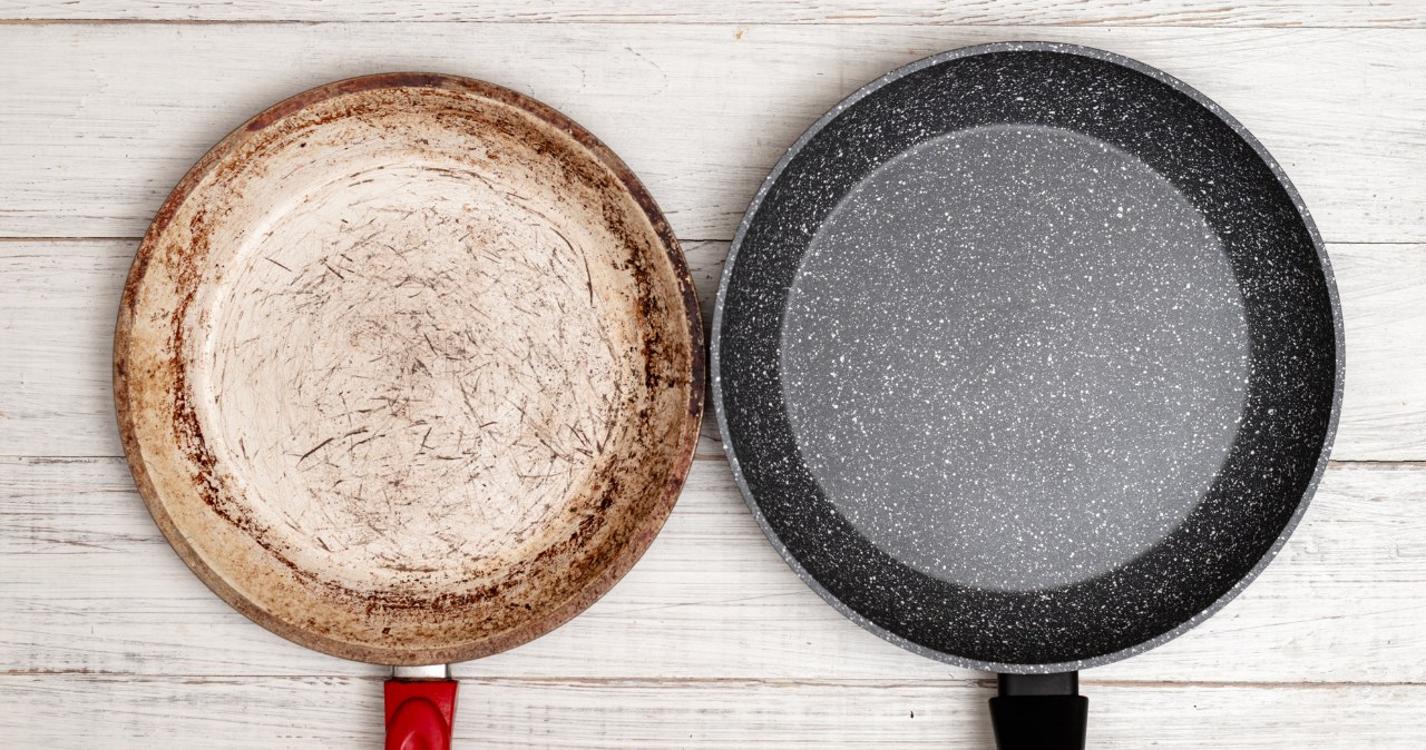 Nie wyrzucaj przypalonej patelni! Wystarczy ten trik, by znów wyglądała jak nowa /Canva Pro /INTERIA.PL